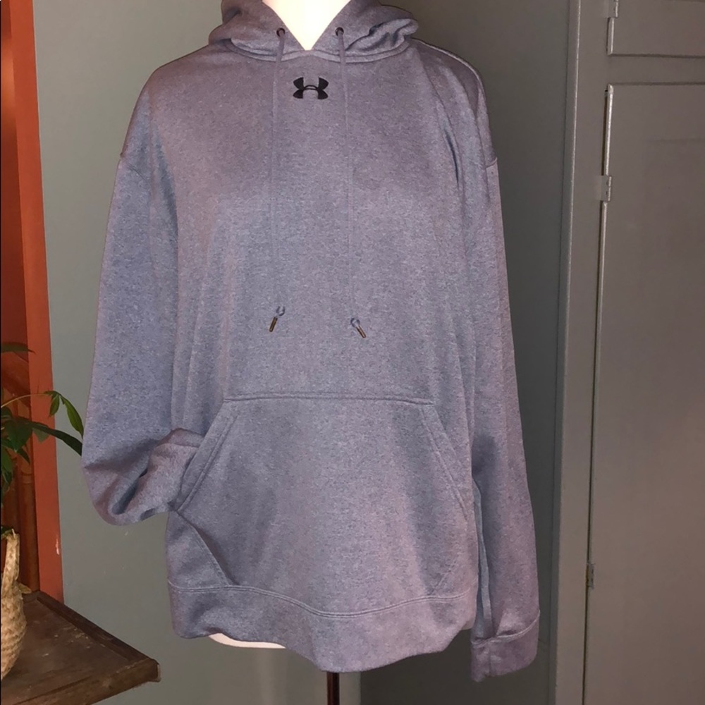 Heather Blue Under Armour Hoidie